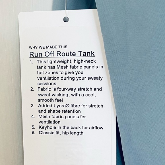 Lululemon run off the route tank - Picture 7 of 7